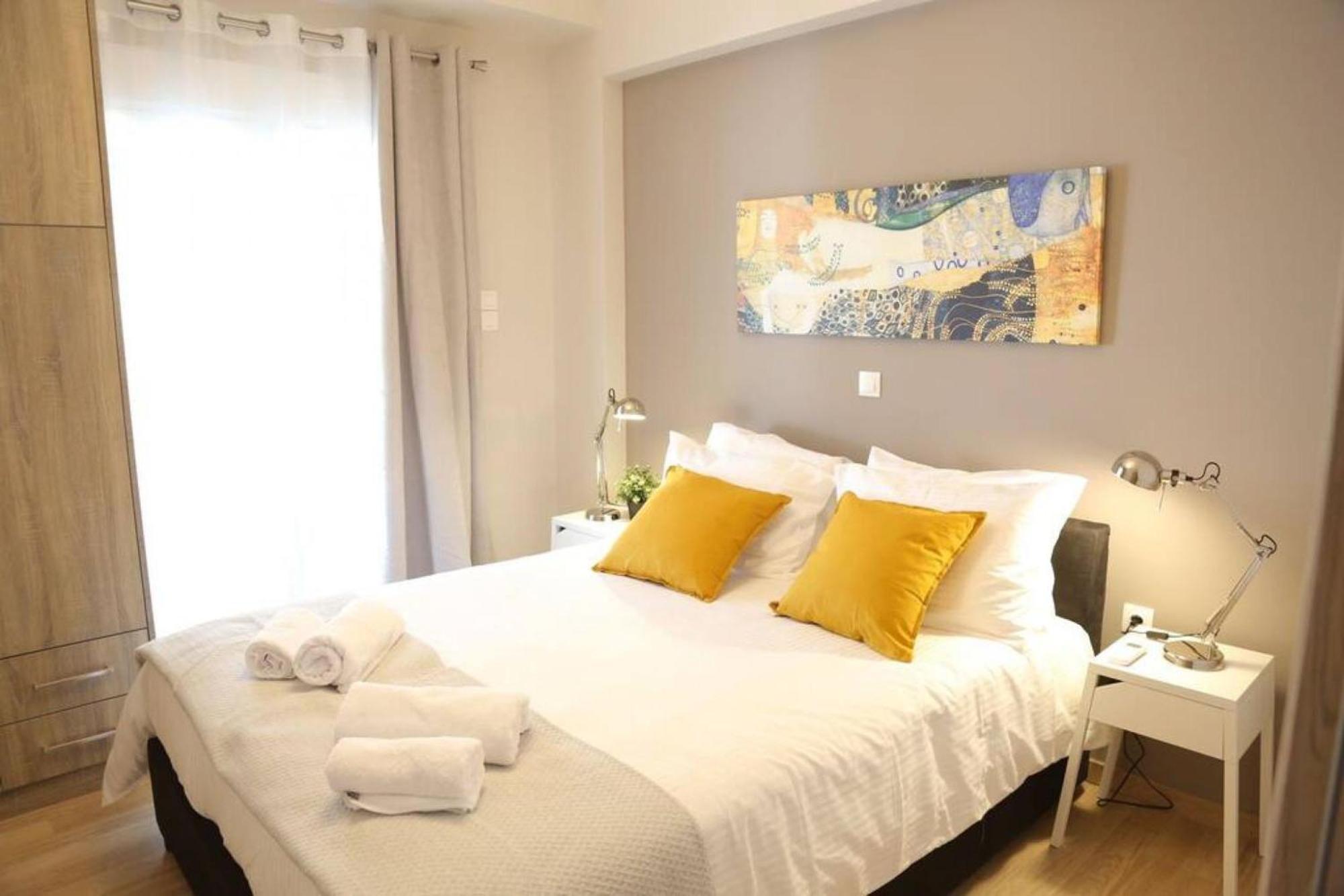 Penthouse Lux Flat With 2 Bd Next To Larissis Apartment Atena Exterior foto