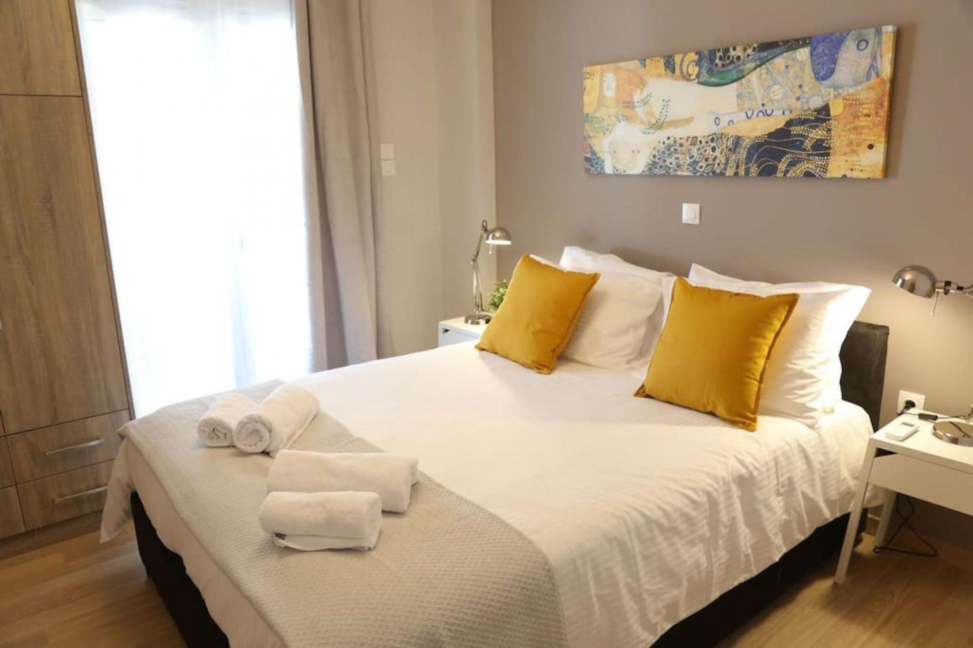 Penthouse Lux Flat With 2 Bd Next To Larissis Apartment Atena Exterior foto